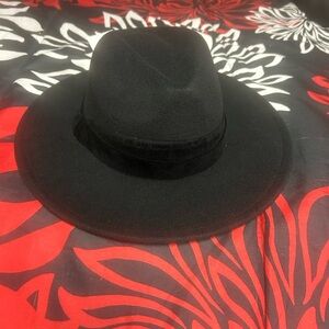 Classic Black Women's Fedora